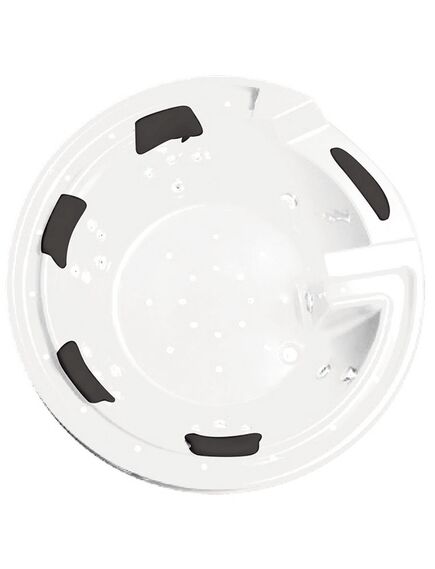 Купить Акриловая ванна Gemy G9090 K White 190х190 с гидромассажем (g9090 k) по цене 345000 руб., в Санкт-Петебруге в интернет магазине 100-Систем, а также дургие товары  из раздела Гидромассажные ванны и Ванны