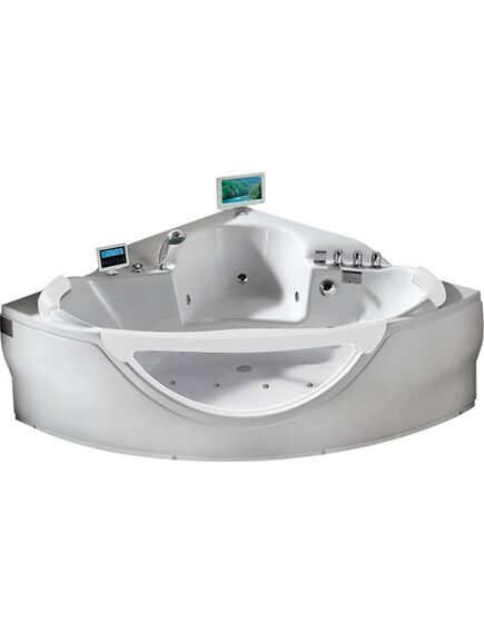 Купить Ванна акриловая Gemy G9025 II O 1550х1550х700 с г/м, а/м, хромотерапия, электронный пульт, TV (g9025 ii o) по цене 352000 руб., в Санкт-Петебруге в интернет магазине 100-Систем, а также дургие товары  из раздела Гидромассажные ванны и Ванны