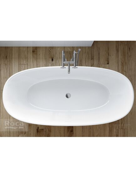 Купить Ванна из материала Stonex® Roca Ariana 165х75 овальная белая 248470000 (248470000) по цене 204494.43 руб., в Санкт-Петебруге в интернет магазине 100-Систем, а также дургие товары ROCA из раздела Ванны из камня и Ванны