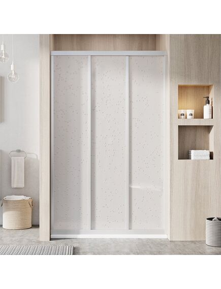 Купить Душевая дверь Ravak ASDP3-110 S сатин + перл (00vd0u0211) по цене 25668 руб., в Санкт-Петебруге в интернет магазине 100-Систем, а также дургие товары RAVAK из раздела Душевые двери и Душевые двери, перегородки