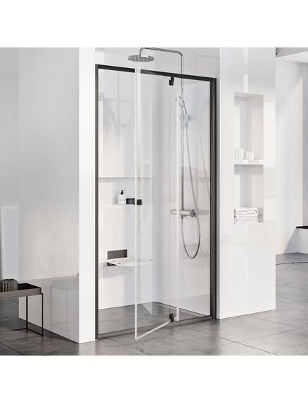 Купить Душевая дверь Ravak Pivot PDOP2-120 03GG0300Z1 профиль Черный стекло прозрачное (03gg0300z1) по цене 75790 руб., в Санкт-Петебруге в интернет магазине 100-Систем, а также дургие товары RAVAK из раздела Душевые двери и Душевые двери, перегородки