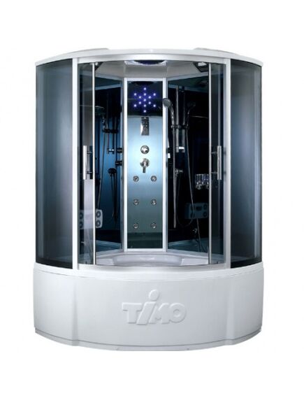 Купить Гидромассажный бокс Timo Standart 120x120 T-1125 с гидромассажем (t-1125) по цене 218600 руб., в Санкт-Петебруге в интернет магазине 100-Систем, а также дургие товары TIMO из раздела Гидромассажные боксы и Душевые кабины и ограждения