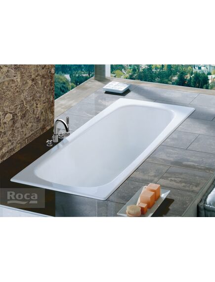 Купить Ванна Roca Continental 150х70 anti-slip 21291300R (21291300r) по цене 61831.77 руб., в Санкт-Петебруге в интернет магазине 100-Систем, а также дургие товары ROCA из раздела Чугунные ванны и Ванны