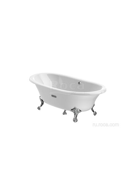 Купить Ванна Roca Newcast белая, anti-slip 170x85 233650007 (233650007) по цене 232586.77 руб., в Санкт-Петебруге в интернет магазине 100-Систем, а также дургие товары ROCA из раздела Чугунные ванны и Ванны