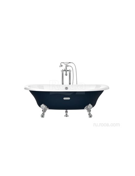 Купить Ванна Roca Newcast темно-синяя, anti-slip 170x85 233650004 (233650004) по цене 232586.77 руб., в Санкт-Петебруге в интернет магазине 100-Систем, а также дургие товары ROCA из раздела Чугунные ванны и Ванны