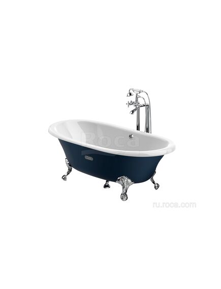 Купить Ванна Roca Newcast темно-синяя, anti-slip 170x85 233650004 (233650004) по цене 232586.77 руб., в Санкт-Петебруге в интернет магазине 100-Систем, а также дургие товары ROCA из раздела Чугунные ванны и Ванны