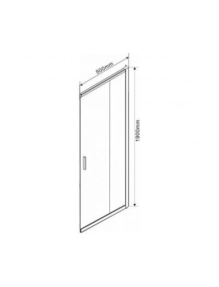 Купить Дверь для душевого уголка Garda VHC-1G800CL, хром, стекло прозрачное , , шт (vhc-1g800cl) по цене 19446.5 руб., в Санкт-Петебруге в интернет магазине 100-Систем, а также дургие товары Vincea из раздела Душевые двери и Душевые двери, перегородки