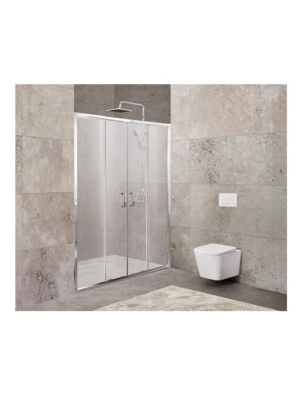 Купить Душевая дверь в нишу BelBagno UNIQUE-BF-2-170/200-P-Cr стекло punto (unique-bf-2-170/200-p-cr) по цене 41500 руб., в Санкт-Петебруге в интернет магазине 100-Систем, а также дургие товары BelBagno из раздела Душевые двери и Душевые двери, перегородки
