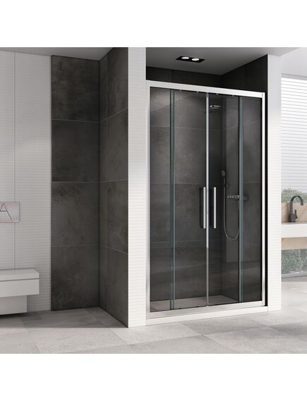 Купить Душевая дверь ABBER Schwarzer Diamant AG33150H (ag33150h) по цене 27710 руб., в Санкт-Петебруге в интернет магазине 100-Систем, а также дургие товары ABBER из раздела Душевые двери и Душевые двери, перегородки