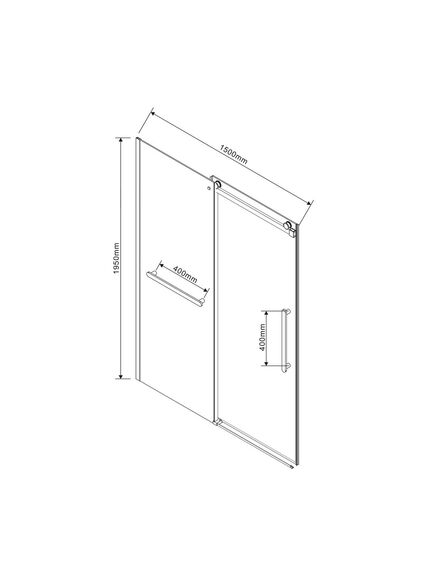 Купить Душевая дверь Como Soft VDS-1CS150CL, 1500, хром, стекло прозрачное, , шт (vds-1cs150cl) по цене 41524.5 руб., в Санкт-Петебруге в интернет магазине 100-Систем, а также дургие товары Vincea из раздела Душевые двери и Душевые двери, перегородки