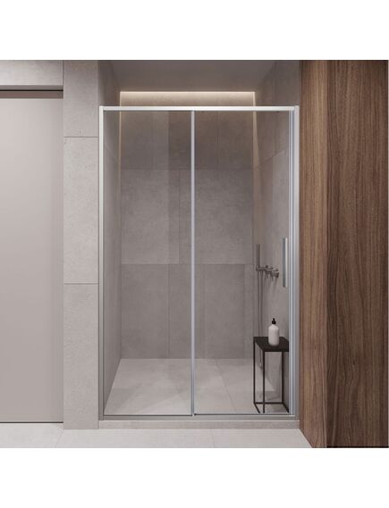 Купить Душевая дверь Slim-U VDS-2SU130CL, 1300, хром, стекло прозрачное, , шт (vds-2su130cl) по цене 20073.5 руб., в Санкт-Петебруге в интернет магазине 100-Систем, а также дургие товары Vincea из раздела Душевые двери и Душевые двери, перегородки