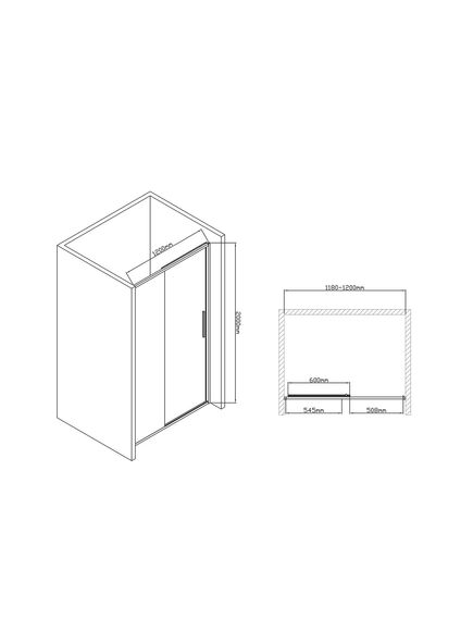 Купить Душевая дверь Slim-U VDS-2SU120CL, 1200, хром, стекло прозрачное, , шт (vds-2su120cl) по цене 22771.5 руб., в Санкт-Петебруге в интернет магазине 100-Систем, а также дургие товары Vincea из раздела Душевые двери и Душевые двери, перегородки