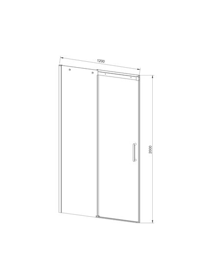 Купить Душевая дверь Dice VDS-4D120CLB, 1200, черный, стекло прозрачное, , шт (vds-4d120clb) по цене 25925.5 руб., в Санкт-Петебруге в интернет магазине 100-Систем, а также дургие товары Vincea из раздела Душевые двери и Душевые двери, перегородки