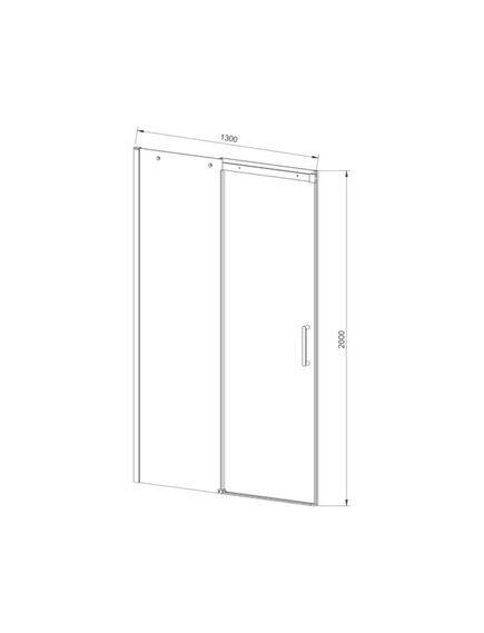 Купить Душевая дверь Dice VDS-4D130CLB, 1300, черный, стекло прозрачное, , шт (vds-4d130clb) по цене 28063 руб., в Санкт-Петебруге в интернет магазине 100-Систем, а также дургие товары Vincea из раздела Душевые двери и Душевые двери, перегородки