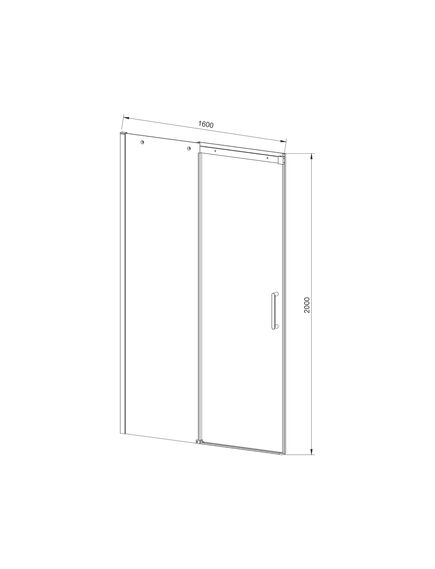 Купить Душевая дверь Dice VDS-4D160CLB, 1600, черный, стекло прозрачное, , шт (vds-4d160clb) по цене 33801 руб., в Санкт-Петебруге в интернет магазине 100-Систем, а также дургие товары Vincea из раздела Душевые двери и Душевые двери, перегородки