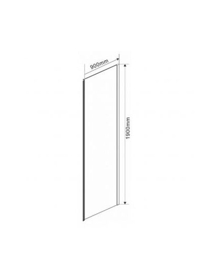 Купить Боковая панель Orta VSG-1O900CH, хром, стекло шиншилла , , шт (vsg-1o900ch) по цене 16131 руб., в Санкт-Петебруге в интернет магазине 100-Систем, а также дургие товары Vincea из раздела Душевые перегородки и Душевые двери, перегородки