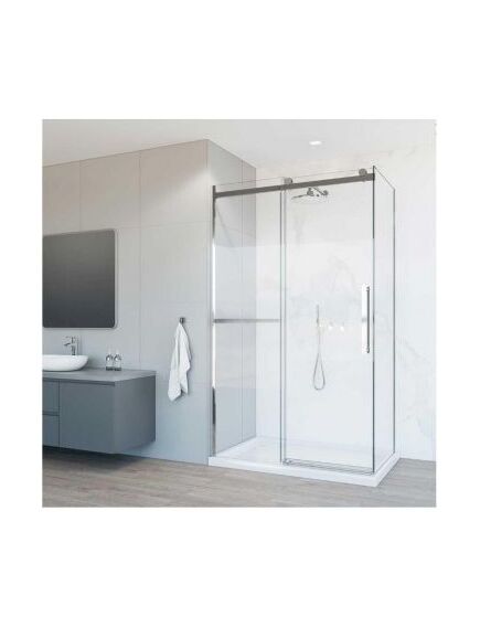 Купить Боковая панель Como Soft VSG-1CS800CL, хром, стекло прозрачное, , шт (vsg-1cs800cl) по цене 16093 руб., в Санкт-Петебруге в интернет магазине 100-Систем, а также дургие товары Vincea из раздела Душевые перегородки и Душевые двери, перегородки