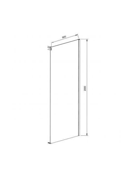 Купить Боковая панель Slim Soft VSG-1SS900CLG, брашированное золото, стекло прозрачное, , шт (vsg-1ss900clg) по цене 18838.5 руб., в Санкт-Петебруге в интернет магазине 100-Систем, а также дургие товары Vincea из раздела Душевые перегородки и Душевые двери, перегородки