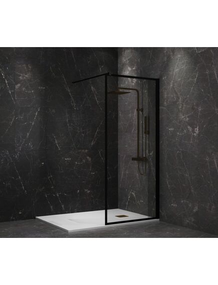 Купить Душевая перегородка 90x195 рисунок рамка (paini-walkin90f) по цене 34430 руб., в Санкт-Петебруге в интернет магазине 100-Систем, а также дургие товары Paini из раздела Душевые перегородки и Душевые двери, перегородки