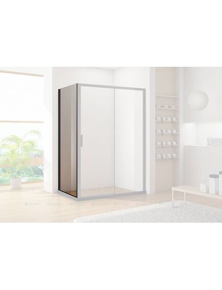 Купить Боковая стенка Aquanet Pleasure AE60-F-80H200U-BT 80, прозрачное стекло (ae60-f-80h200u-bt) по цене 18330 руб., в Санкт-Петебруге в интернет магазине 100-Систем, а также дургие товары AQUANET из раздела Душевые перегородки и Душевые двери, перегородки
