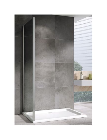 Купить Боковая стенка ABBER Schwarzer Diamant S505 (s505) по цене 10540 руб., в Санкт-Петебруге в интернет магазине 100-Систем, а также дургие товары ABBER из раздела Душевые перегородки и Душевые двери, перегородки
