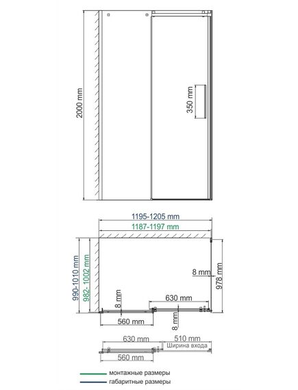 Купить Alme 15R10 Душевой уголок (15r10) по цене 120940 руб., в Санкт-Петебруге в интернет магазине 100-Систем, а также дургие товары WasserKRAFT из раздела Душевые ограждения и Душевые кабины и ограждения