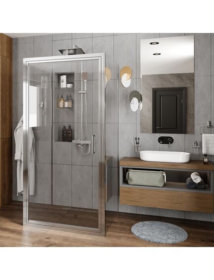 Купить Salm 27I41 Душевой уголок (27i41) по цене 105168 руб., в Санкт-Петебруге в интернет магазине 100-Систем, а также дургие товары WasserKRAFT из раздела Душевые ограждения и Душевые кабины и ограждения