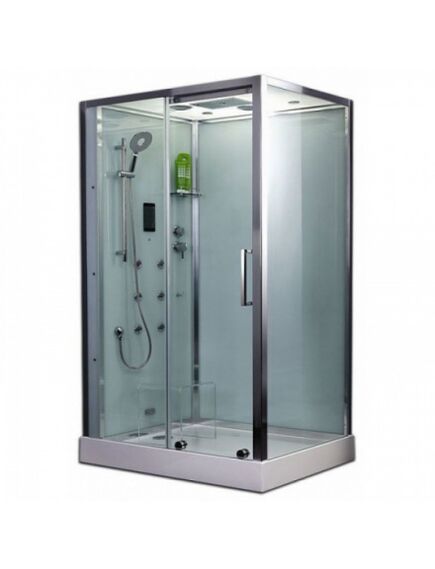 Купить Душевая кабина Timo Puro H-510 L (puro h-510 l) по цене 256800 руб., в Санкт-Петебруге в интернет магазине 100-Систем, а также дургие товары TIMO из раздела Душевые кабины и Душевые кабины и ограждения