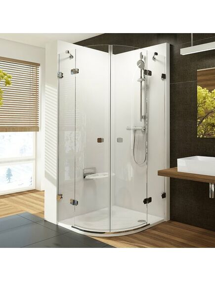 Купить Душевой уголок Ravak Brilliant BSKK4-100 хром+транспарент (3u2aaa00y1) по цене 98010 руб., в Санкт-Петебруге в интернет магазине 100-Систем, а также дургие товары RAVAK из раздела Душевые ограждения и Душевые кабины и ограждения