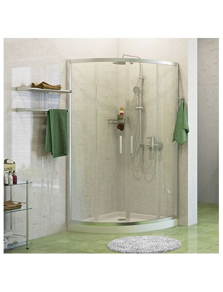 Купить Душевой уголок WasserKRAFT Main 41S01 90x90x200 радиальный Хром (41s01) по цене 52536 руб., в Санкт-Петебруге в интернет магазине 100-Систем, а также дургие товары WasserKRAFT из раздела Душевые ограждения и Душевые кабины и ограждения