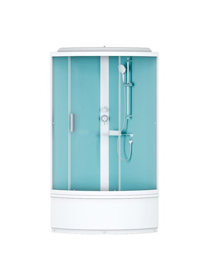 Купить W88C-401A-090WT X-Joy Deep кабина душевая  90x90, 1/4 круга,  профиль белый, стекло прозрачное (w88c-401a-090wt) по цене 92190 руб., в Санкт-Петебруге в интернет магазине 100-Систем, а также дургие товары AM.PM из раздела Душевые кабины и Душевые кабины и ограждения