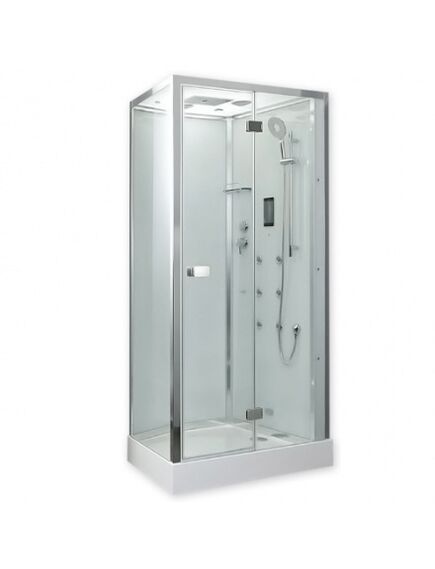 Купить Душевая кабина Timo Puro H-511 R (puro h-511 r) по цене 256800 руб., в Санкт-Петебруге в интернет магазине 100-Систем, а также дургие товары TIMO из раздела Душевые кабины и Душевые кабины и ограждения