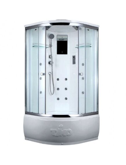 Купить Душевая кабина Timo Lux 100x100 T-7700 с гидромассажем (t-7700) по цене 167800 руб., в Санкт-Петебруге в интернет магазине 100-Систем, а также дургие товары TIMO из раздела Душевые кабины и Душевые кабины и ограждения