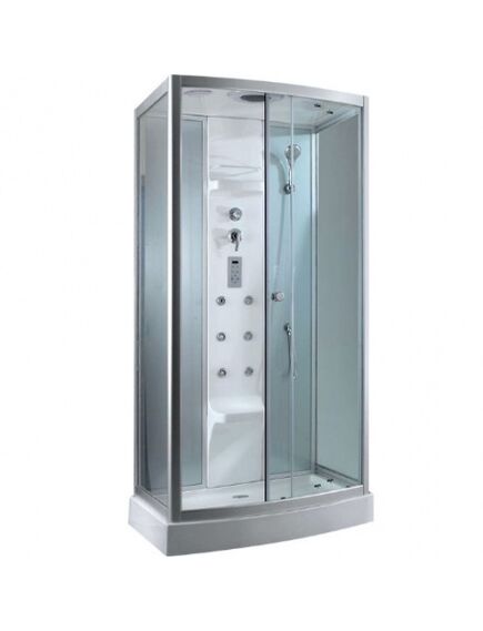 Купить Душевая кабина Timo Lux 95x110 TL-1501 с гидромассажем (tl-1501) по цене 167800 руб., в Санкт-Петебруге в интернет магазине 100-Систем, а также дургие товары TIMO из раздела Душевые кабины и Душевые кабины и ограждения