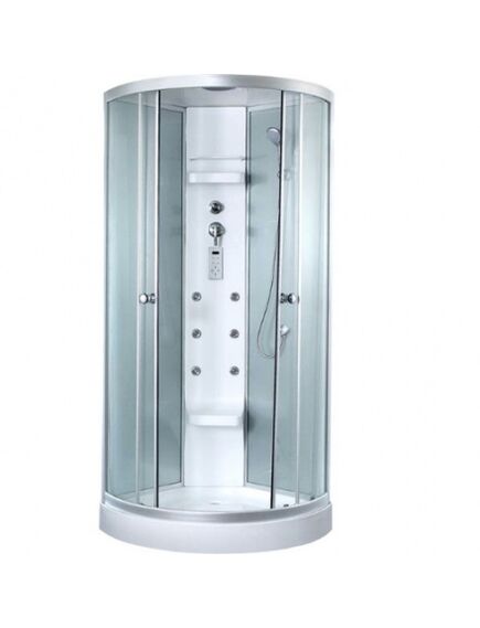 Купить Душевая кабина Timo Lux 100x100 TL-1503 с гидромассажем (tl-1503) по цене 161900 руб., в Санкт-Петебруге в интернет магазине 100-Систем, а также дургие товары TIMO из раздела Душевые кабины и Душевые кабины и ограждения