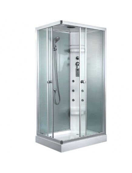 Купить Душевая кабина Timo Lux 110x85 TL-1504R с гидромассажем (tl-1504 r) по цене 164000 руб., в Санкт-Петебруге в интернет магазине 100-Систем, а также дургие товары TIMO из раздела Душевые кабины и Душевые кабины и ограждения