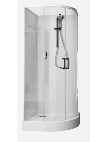 Купить Душевая кабина Aquanet Passion EVO R white 90x90 набор 1 (00267252) по цене 53120 руб., в Санкт-Петебруге в интернет магазине 100-Систем, а также дургие товары AQUANET из раздела Душевые кабины и Душевые кабины и ограждения