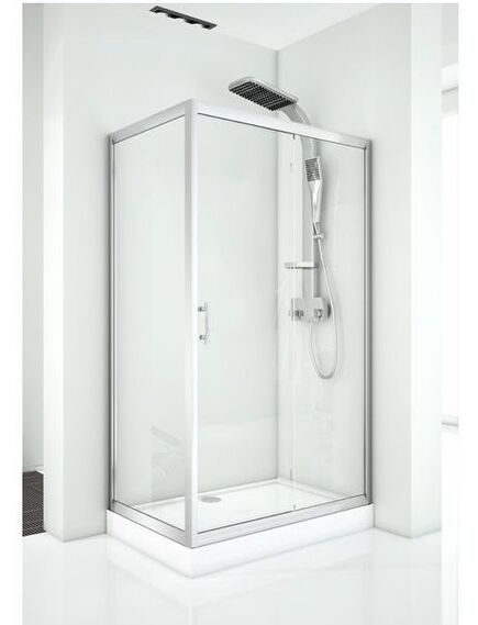 Купить Душевой уголок Aquanet Alfa NAA1131 150x80, прозрачное стекло (168419) по цене 48060 руб., в Санкт-Петебруге в интернет магазине 100-Систем, а также дургие товары AQUANET из раздела Душевые ограждения и Душевые кабины и ограждения
