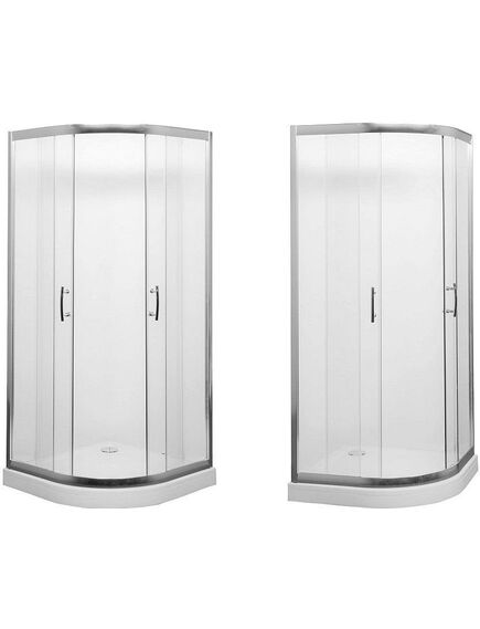 Купить Душевой уголок Aquanet Alfa NAA2142 100x100, R550, прозрачное стекло (185040) по цене 45530 руб., в Санкт-Петебруге в интернет магазине 100-Систем, а также дургие товары AQUANET из раздела Душевые ограждения и Душевые кабины и ограждения
