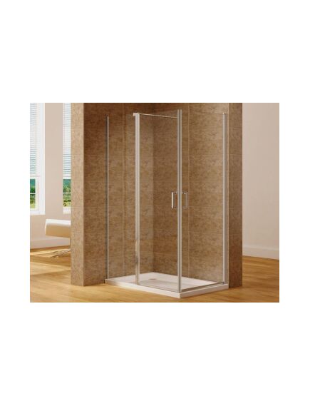 Купить Душевой уголок Aquanet Cinetic 120х90,прозрачное стекло (AE12-N-120H190U-CT + AE12-N-90H190U-CT) (254238) по цене 45520 руб., в Санкт-Петебруге в интернет магазине 100-Систем, а также дургие товары AQUANET из раздела Душевые ограждения и Душевые кабины и ограждения