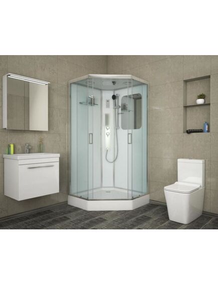 Купить Душевая кабина Niagara Premium NG-6001-01GD (ng-6001-01gd) по цене 74800 руб., в Санкт-Петебруге в интернет магазине 100-Систем, а также дургие товары  из раздела Душевые кабины и Душевые кабины и ограждения