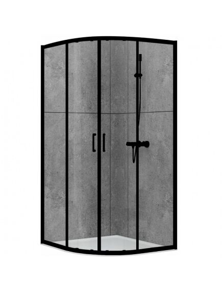 Купить Душевой уголок ABBER Schwarzer Diamant AG01090B (ag01090b) по цене 31960 руб., в Санкт-Петебруге в интернет магазине 100-Систем, а также дургие товары ABBER из раздела Душевые ограждения и Душевые кабины и ограждения