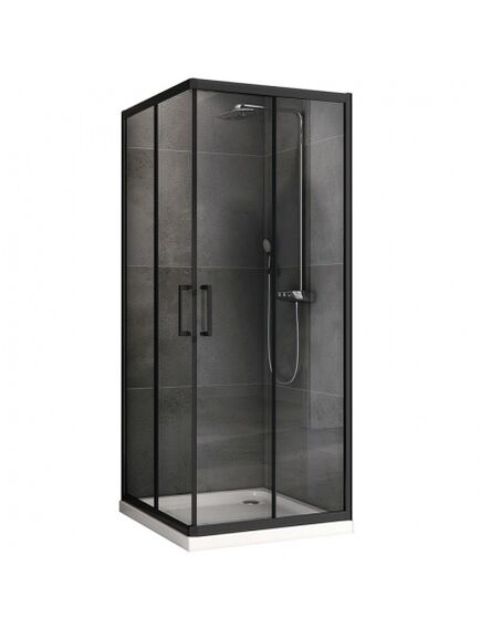 Купить Душевой уголок ABBER Schwarzer Diamant AG02090BH-S90B (ag02090bh-s90b) по цене 49300 руб., в Санкт-Петебруге в интернет магазине 100-Систем, а также дургие товары ABBER из раздела Душевые ограждения и Душевые кабины и ограждения