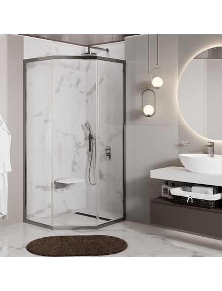 Купить Naab 86S38 Душевой уголок (86s38) по цене 83040 руб., в Санкт-Петебруге в интернет магазине 100-Систем, а также дургие товары WasserKRAFT из раздела Душевые ограждения и Душевые кабины и ограждения