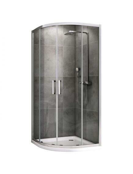 Купить Душевой уголок ABBER Schwarzer Diamant AG01080 (ag01080) по цене 29580 руб., в Санкт-Петебруге в интернет магазине 100-Систем, а также дургие товары ABBER из раздела Душевые ограждения и Душевые кабины и ограждения