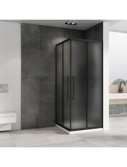 Купить Душевой уголок ABBER Schwarzer Diamant AG02100BMH (ag02100bmh) по цене 39610 руб., в Санкт-Петебруге в интернет магазине 100-Систем, а также дургие товары ABBER из раздела Душевые ограждения и Душевые кабины и ограждения