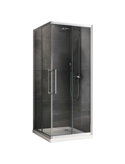 Купить Душевой уголок ABBER Schwarzer Diamant AG02100H (ag02100h) по цене 32980 руб., в Санкт-Петебруге в интернет магазине 100-Систем, а также дургие товары ABBER из раздела Душевые ограждения и Душевые кабины и ограждения
