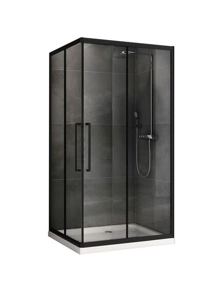 Купить Душевой уголок ABBER Schwarzer Diamant AG02129BH (ag02129bh) по цене 34850 руб., в Санкт-Петебруге в интернет магазине 100-Систем, а также дургие товары ABBER из раздела Душевые ограждения и Душевые кабины и ограждения