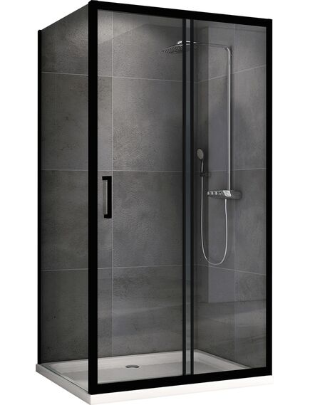 Купить Душевой уголок ABBER Schwarzer Diamant AG30100BH-S100B (ag30100bh-s100b) по цене 41140 руб., в Санкт-Петебруге в интернет магазине 100-Систем, а также дургие товары ABBER из раздела Душевые ограждения и Душевые кабины и ограждения