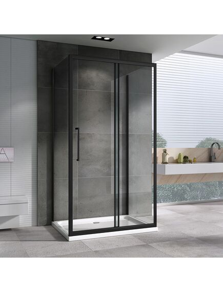 Купить Душевой уголок ABBER Schwarzer Diamant AG30110BH-S75B-S75B (ag30110bh-s75b-s75b) по цене 53890 руб., в Санкт-Петебруге в интернет магазине 100-Систем, а также дургие товары ABBER из раздела Душевые ограждения и Душевые кабины и ограждения